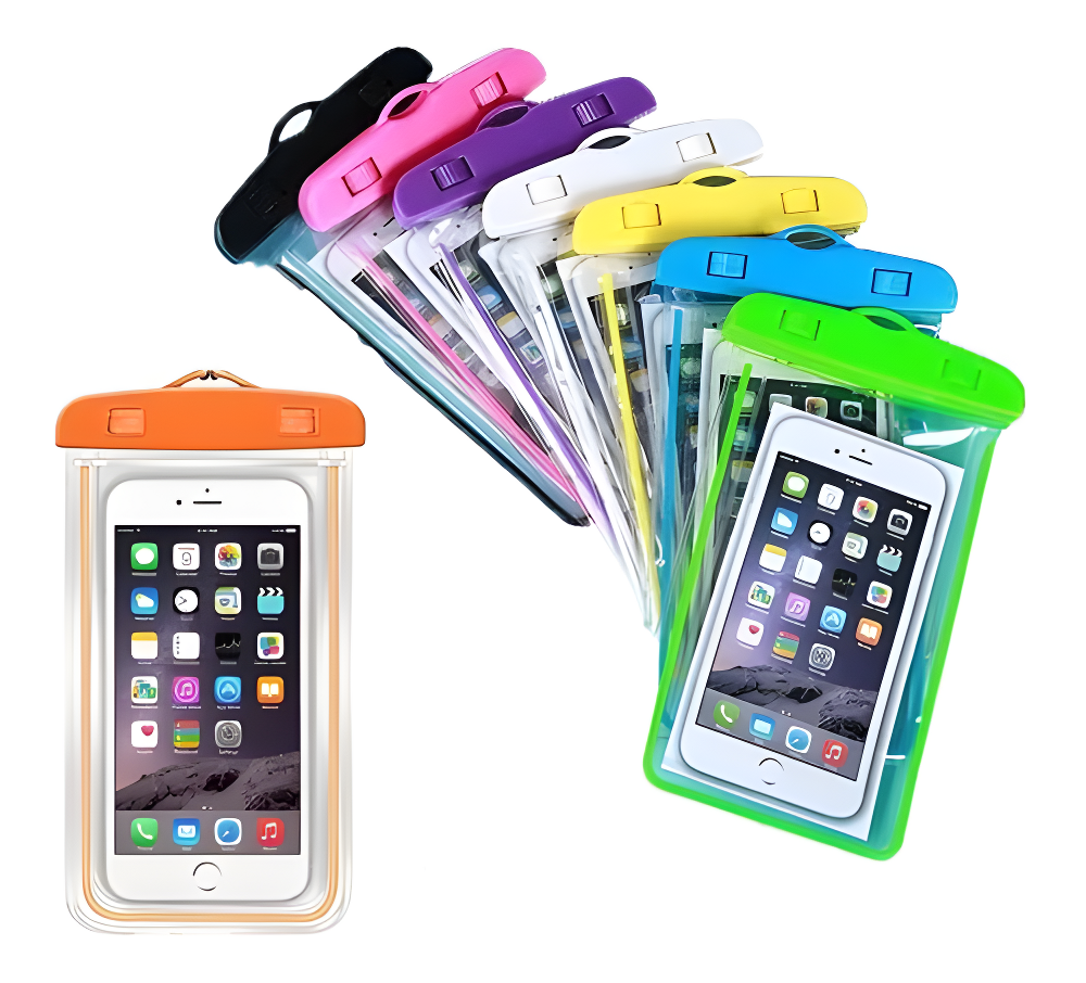 Forro – Cover – Funda Estuche a Prueba de Agua para Celular Personalizado – Ideal para Eventos y Promociones Empresariales