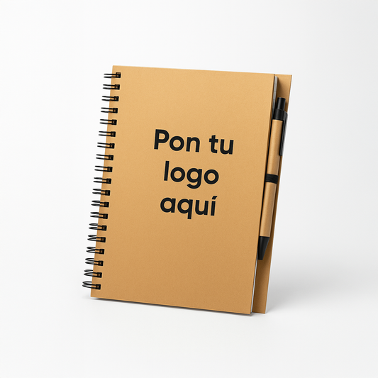 Libretas Ecológica Color Kraft Personalizada