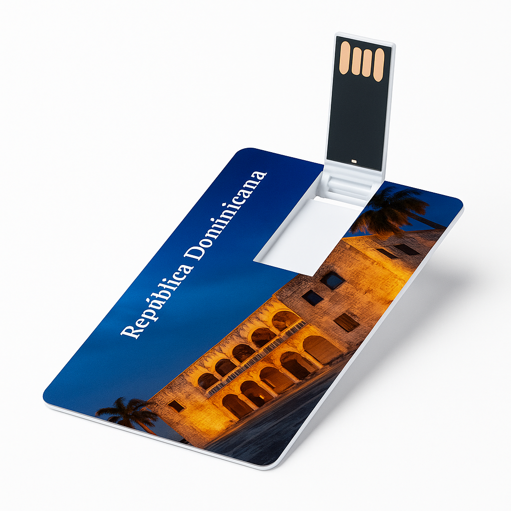 Memoria USB Tipo Tarjeta 16GB Personalizada