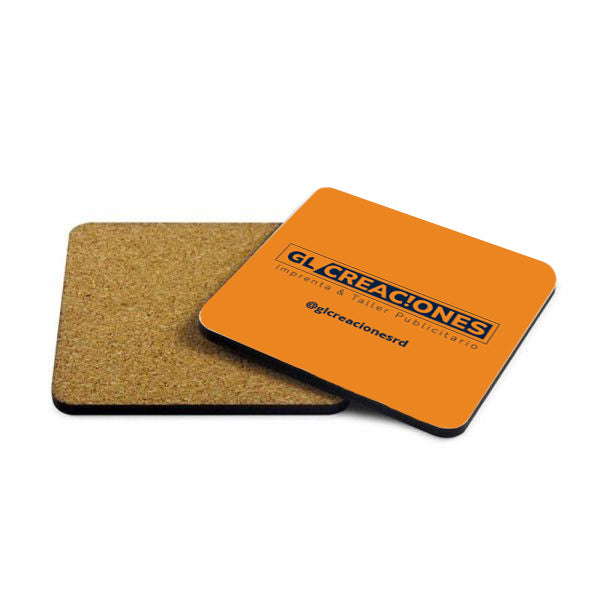 Portavaso Cuadrado | Posavaso Personalizado | Full Color