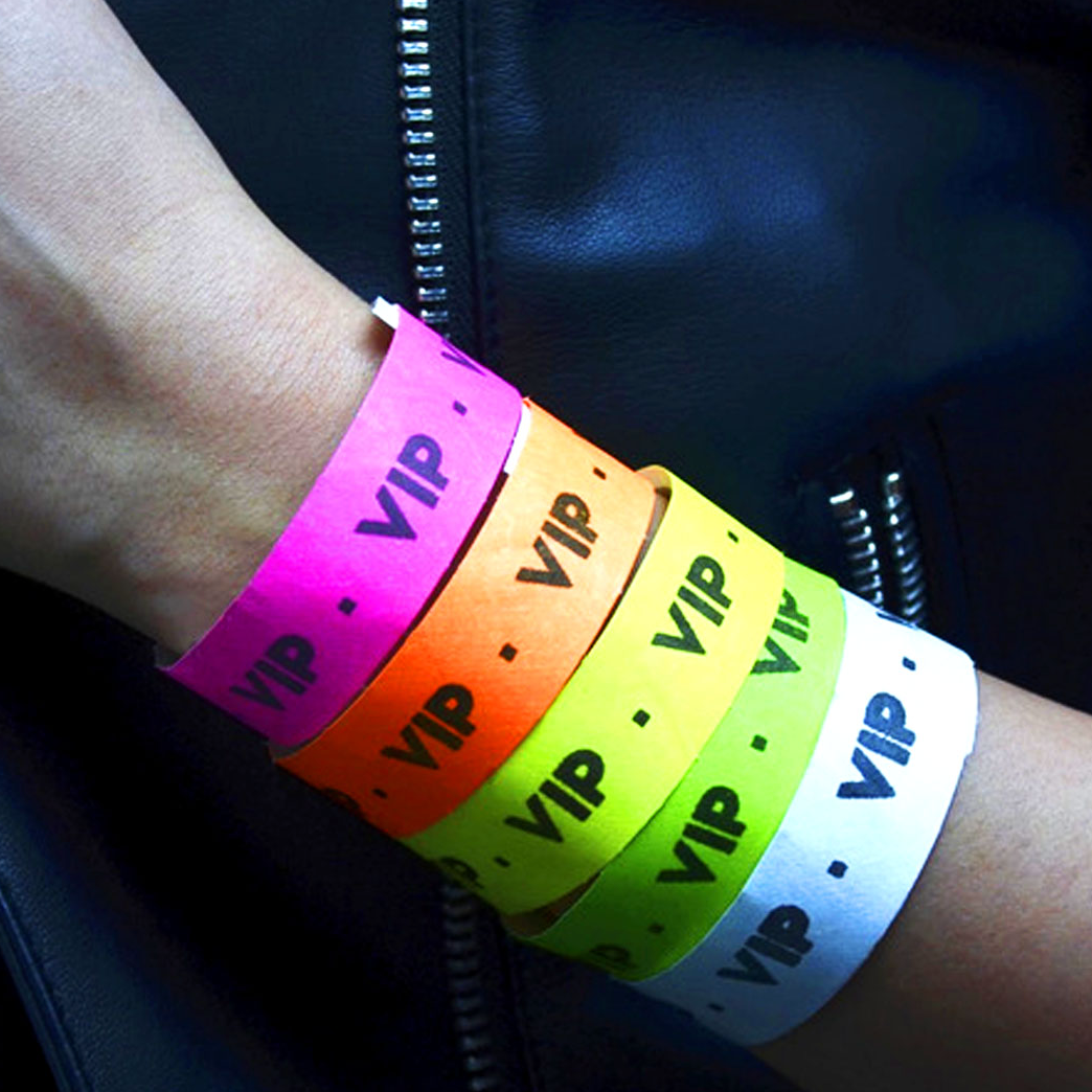 Pulseras papel