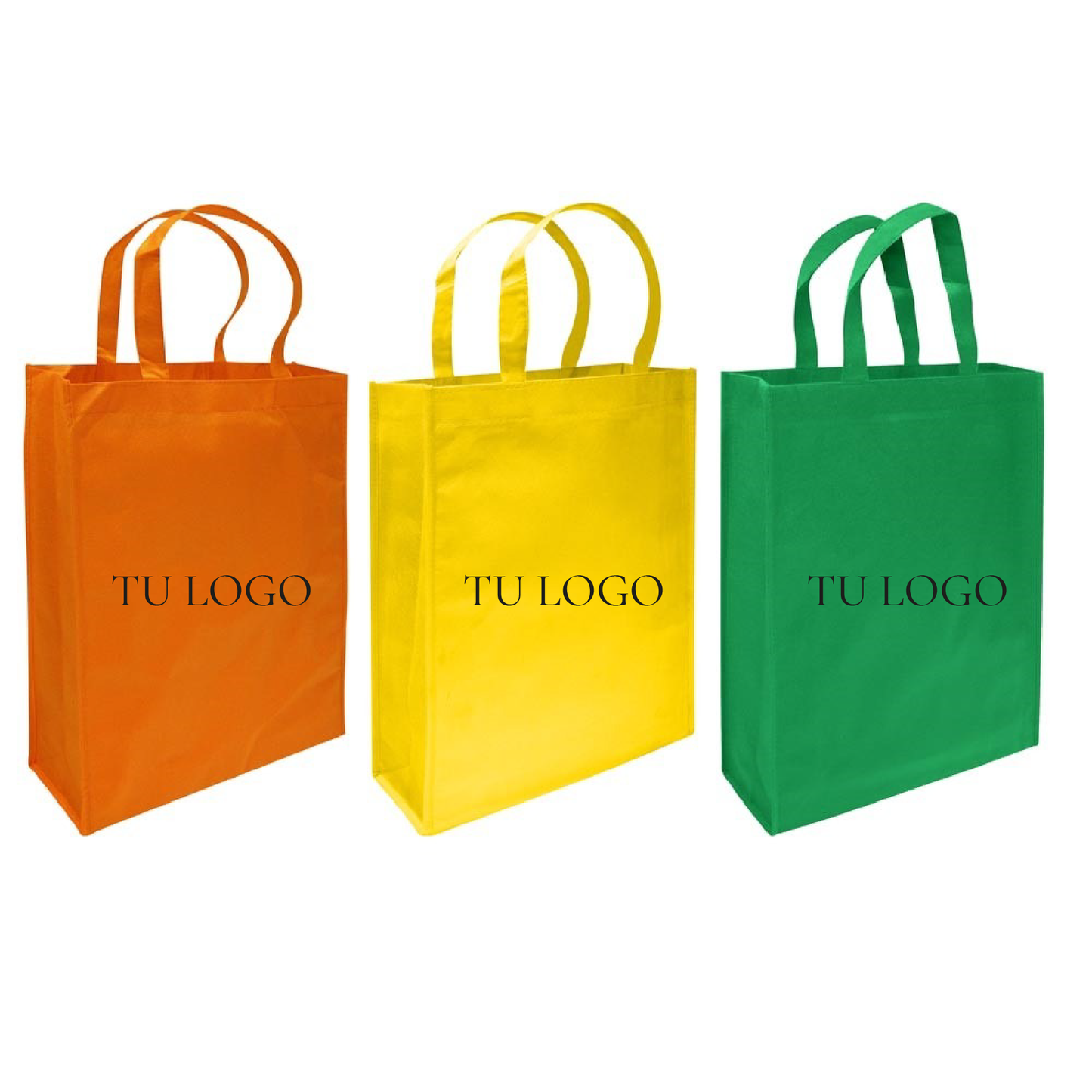 Bolsas de Polipropileno Ecológicas Personalizadas (Paquete de 50)