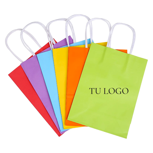Bolsas de Papel Personalizadas (Paquete 100 unidades)
