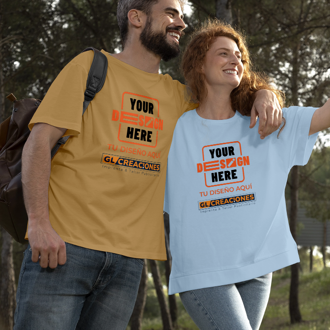 Camisetas en Algodón Promocionales Serigrafiadas para Empresas y Eventos