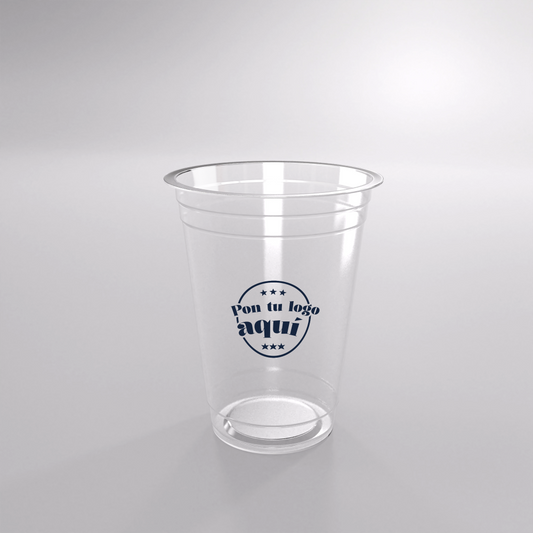 Vasos Pet Transparentes 12 oz Personalizados