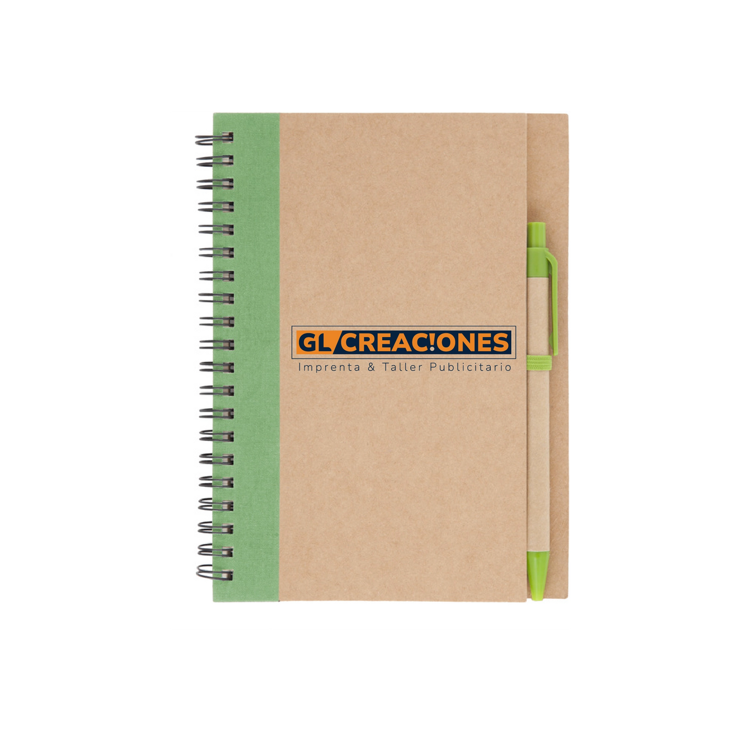 Libretas Ecológicas Con Lapicero Personalizadas – GL Creaciones